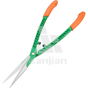 2014 New Syle Light Weight Aluminum Handle Wavy Blade Hedge Shear (long hand shear/garden tools)